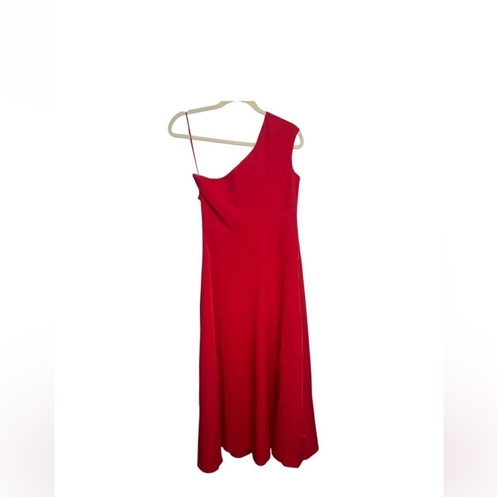 Tuckernuck x India Hicks Scarlet Carmen One Shoulder Midi Dress NWT Size S - Picture 8 of 15